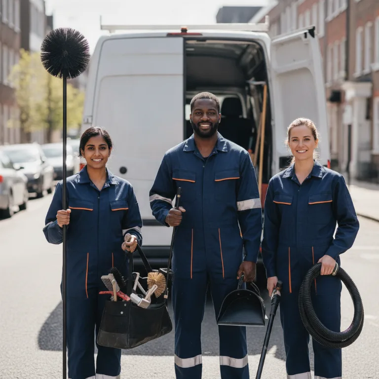 Chimney Sweep team in South Lawndale